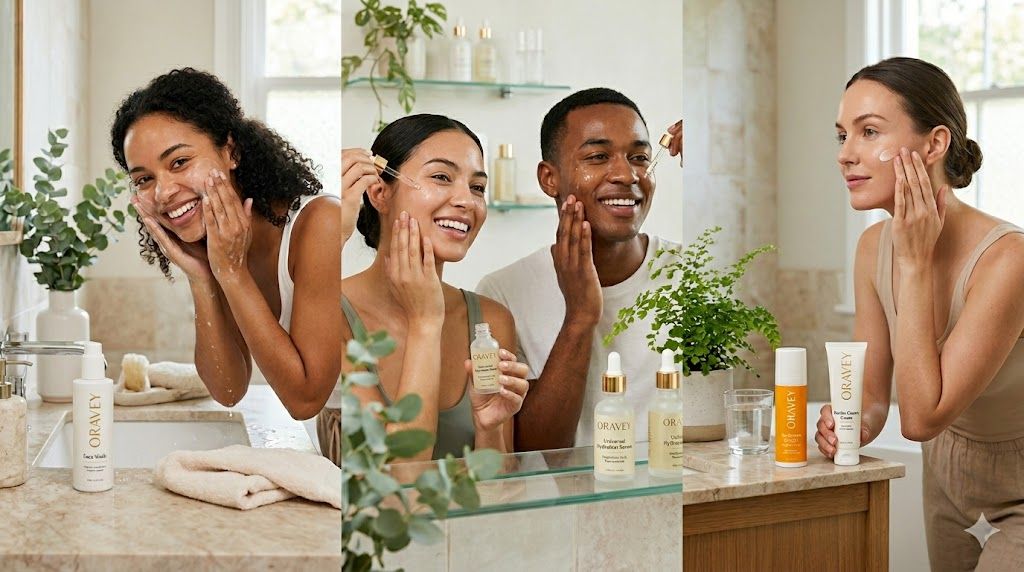 Balanced Daily Skincare Routine for All Skin Types